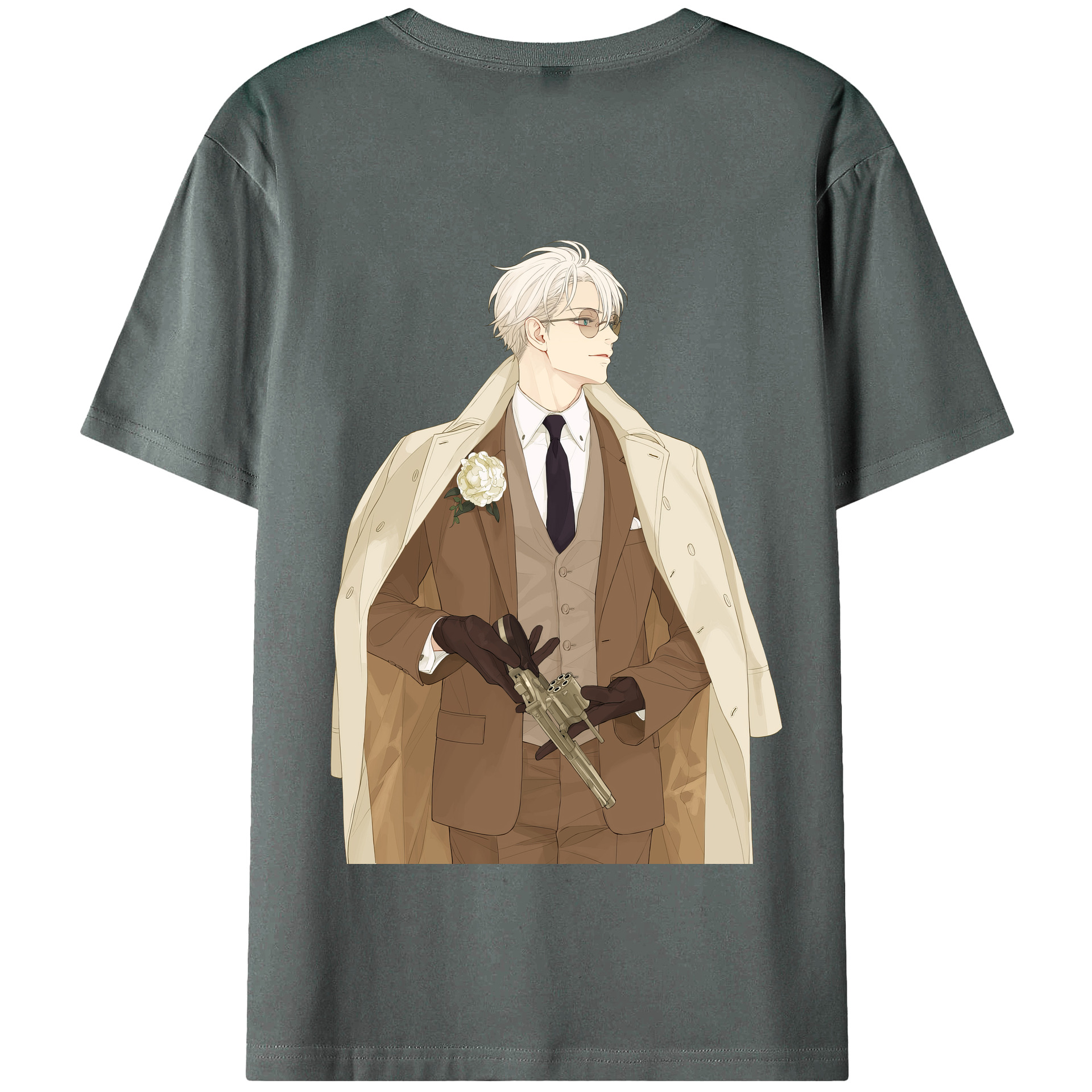 （画像用） 呪術廻戦 Jujutsu Kaisen 綿100％半袖Tシャツ（背面プリント）
